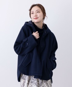 セール】ORCIVAL | ブリティッシュツイード フードブルゾン WOMEN