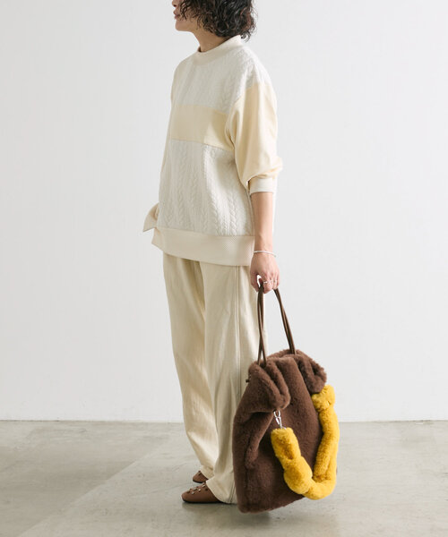 セール】《A4サイズ対応/2way》ビッグエコファートートバッグ（トート