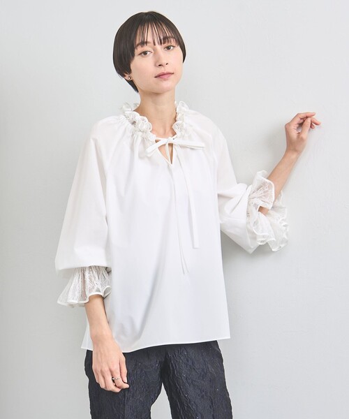 UNITED ARROWS（ユナイテッドアローズ）の「レースプリーツ フリル