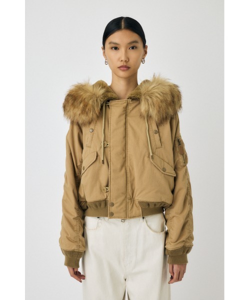 MOUSSY（マウジー）の「【25年AW新作】SHORT N2B（ブルゾン）」 - WEAR