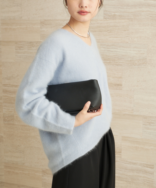 セール】Light Fur V nuance プルオーバー（ニット/セーター）｜Plage