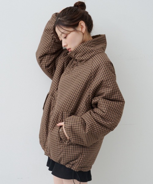 セール】【お気に入り3万人突破！/ユニセックス】チェック中綿