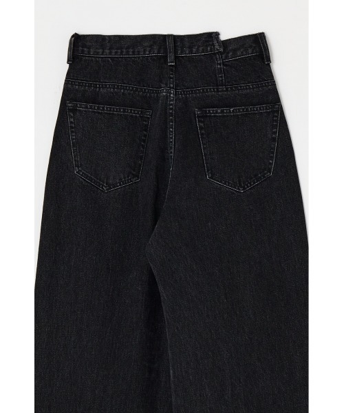 CROSS WAIST WIDE STRAIGHT / クロスウエストワイドストレート（デニム