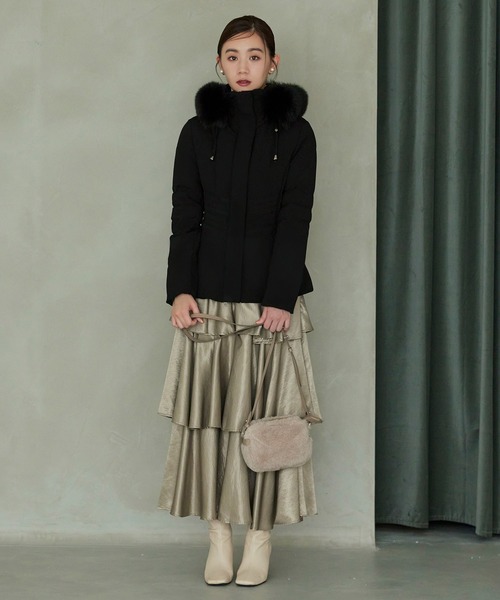 セール】ウエストフィットショートダウンコート ｜ レディース