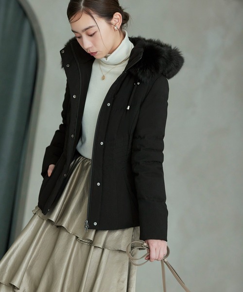 セール】ウエストフィットショートダウンコート ｜ レディース