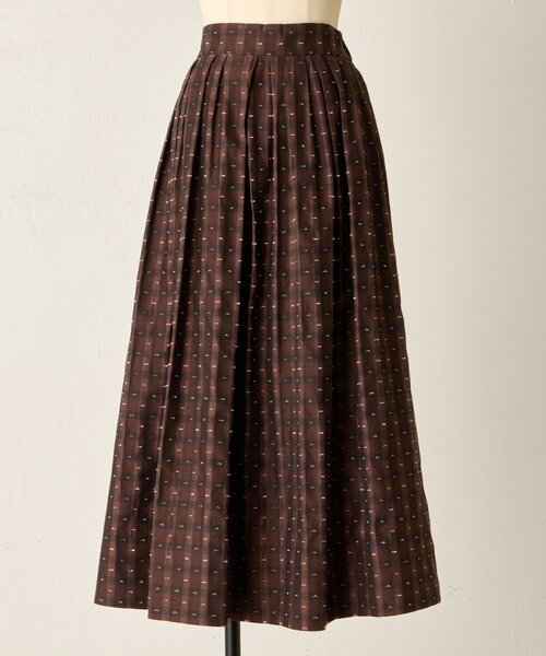 先染めチェックタックスカート（スカート）｜BEARDSLEY（ビアズリー