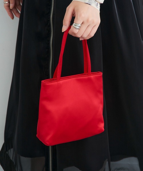 hai（ハイ）の「【hai】Little Silk/Velvet Bag（ハンドバッグ）」 - WEAR