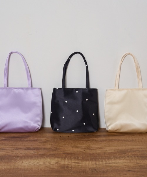 hai（ハイ）の「【hai】Little Silk/Velvet Bag（ハンドバッグ）」 - WEAR