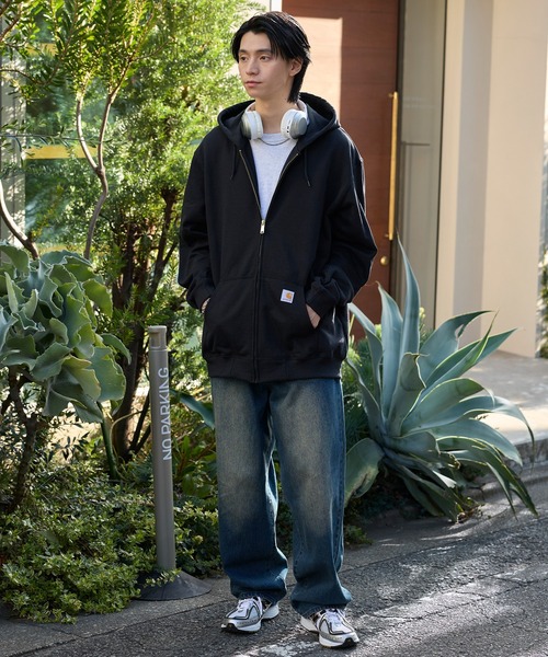 carhartt(カーハート) Midweight Hooded Zip Sweat オーバーサイズ裏