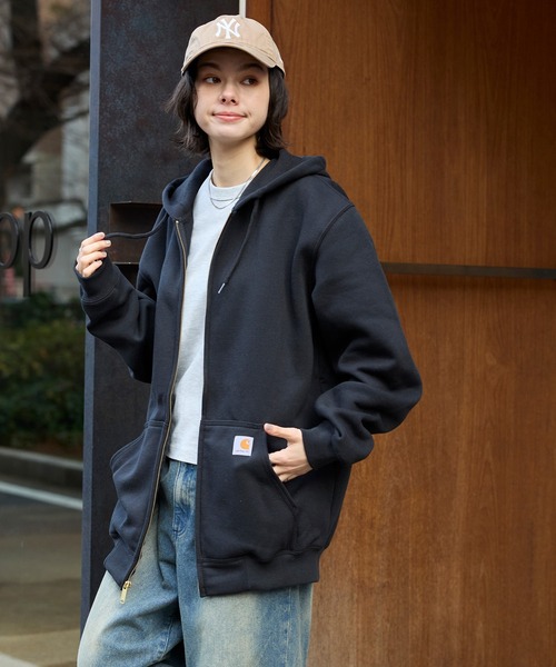 セール】carhartt(カーハート) Midweight Hooded Zip Sweat オーバー