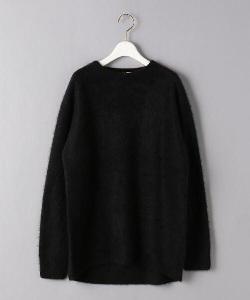 ATON（エイトン）の「＜ATON（エイトン）＞カシミヤ ファー クルー