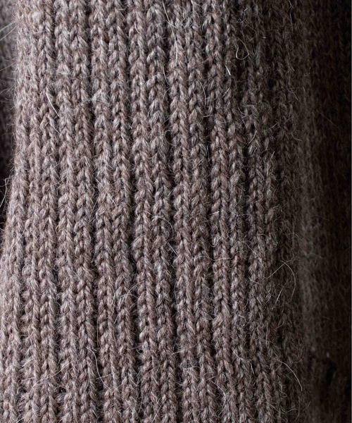 セール】【 SEEALL / シーオール 】ROLL UP SLEEVE SWEATER ロール