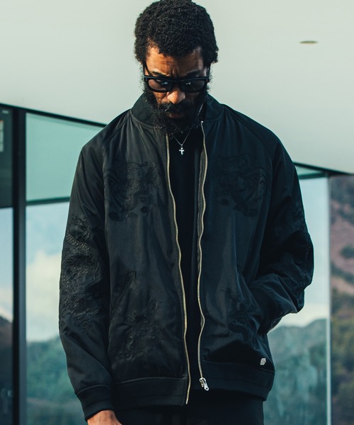 CRIMIE（クライミー）の「EMBROIDERY SOUVENIR JACKET（スカジャン