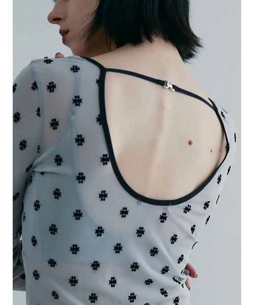 SORIN（ソリン ）の「SWAN LAKE U-NECK TOP/スワンレイク Uネック