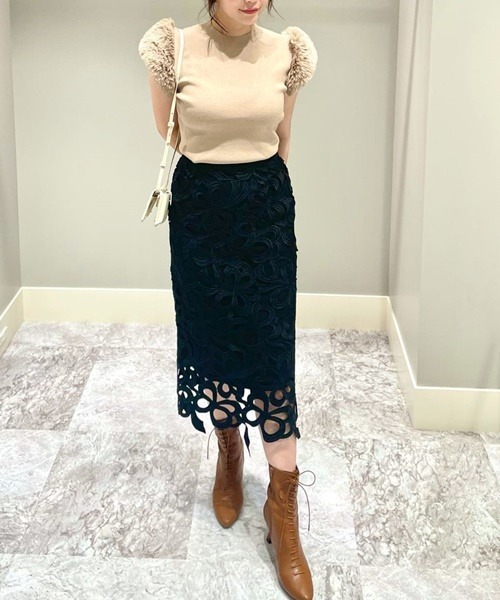 CELFORD（セルフォード）の「リボンレーススカート（スカート）」 - WEAR