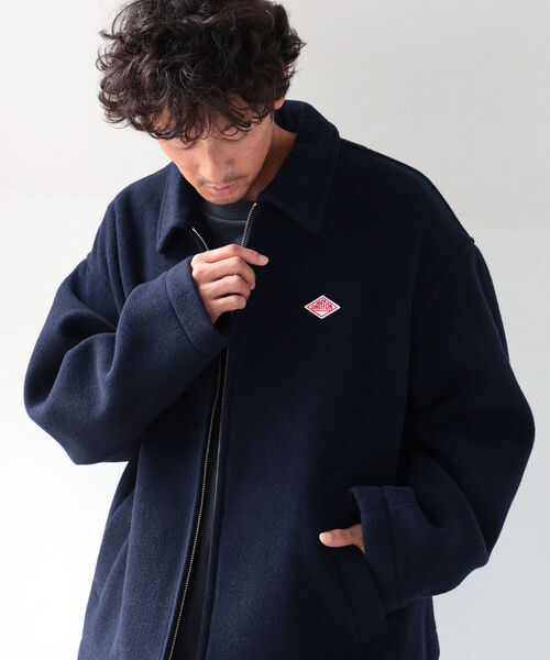 DANTON（ダントン）の「DANTON / ウールメルトン ジップブルゾン