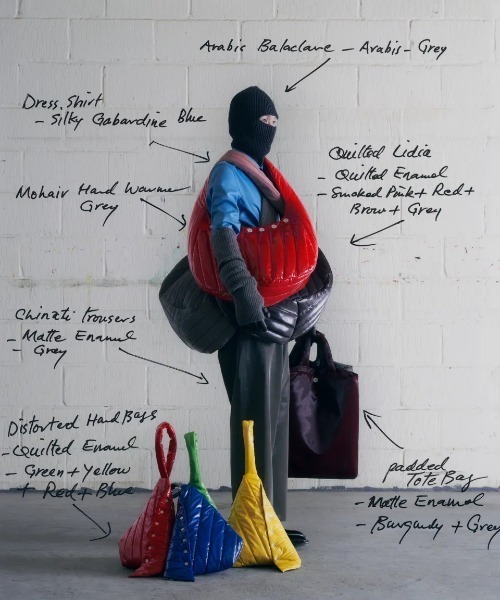 Omar Afridi（オマールアフリディ）の「QUILTED LIDIA（トートバッグ