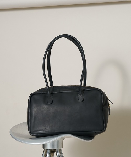 collex（コレックス）の「レザーミニボストンバッグ（ボストンバッグ