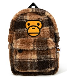 A BATHING APE（アベイシングエイプ）の「BABY MILO MINI FUR CHECK