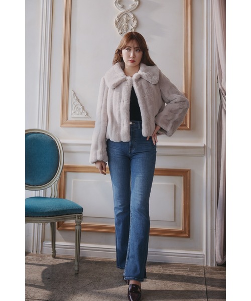 Winter Love Faux Fur Coat（その他アウター）｜Her lip to（ハー