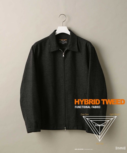セール】【HYBRID TWEED】ジップブルゾン（ブルゾン）｜ADAM ET ROPE
