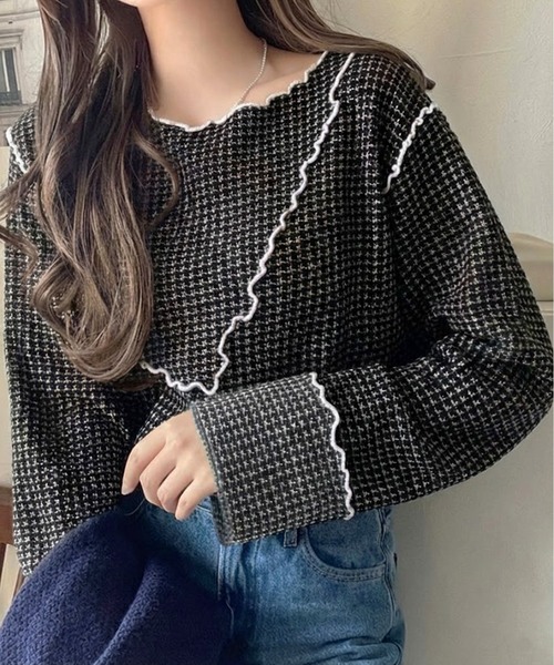 セール】トレンド感満載のデザイン。前後2wayヘビーワッフル切り替え