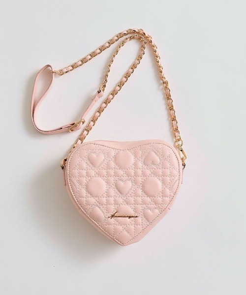 Aimerianejoieハートキルティングショルダーバッグ（ショルダーバッグ