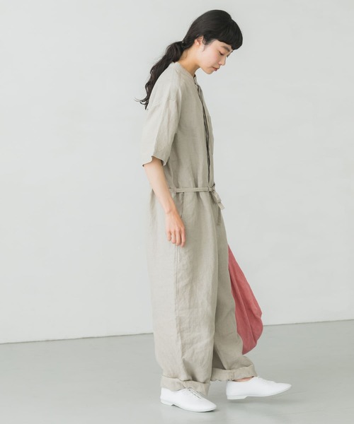 かぐれ（カグレ）の「リネンジャンプスーツ（サロペット
