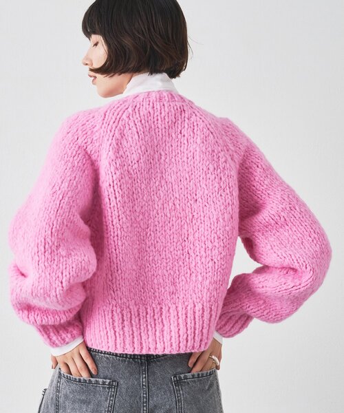 セール】ハンドニットカーディガン（カーディガン/ボレロ）｜Whim