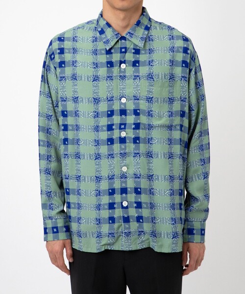 N.HOOLYWOOD】EX.ALOHA LS SH（シャツ/ブラウス）｜N.HOOLYWOOD（N