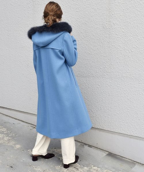 SHIPS（シップス）の「ファーダッフルコート◇（ダッフルコート）」 - WEAR