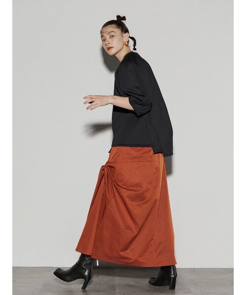 UN3D.（アンスリード）の「スライドカットトップ（Tシャツ/カットソー