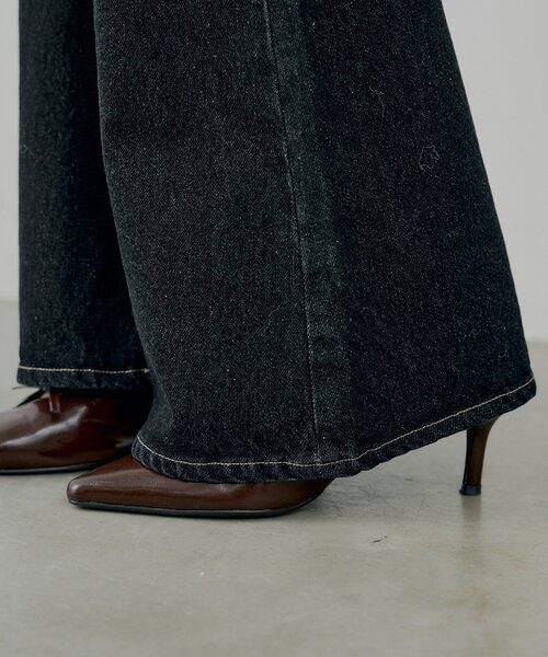 セール】パッチ付きフレアデニム（デニムパンツ）｜Chico（チコ）の