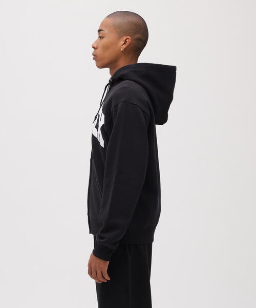 DAILY/デイリー】ZIP UP SWEAT PARKA LOGO / ジップアップ スウェット