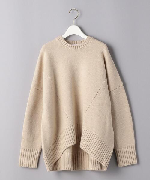 CINOH（チノ）の「別注＜CINOH（チノ）＞ビッグ クルーネック ニット