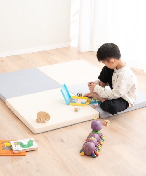 セール】【暮らしに馴染む】 パネル プレイマット 4枚セット（ラグ