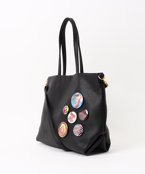 HYSTERIC GLAMOUR（ヒステリックグラマー）の「カンバッジ付き トート