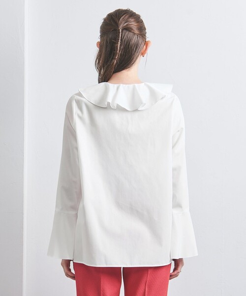 UNITED ARROWS（ユナイテッドアローズ）の「ラッフルフリル ブラウス