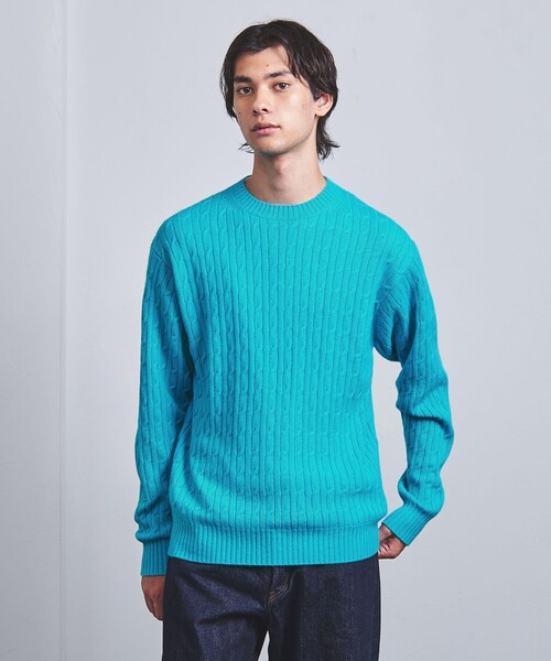 UNITED ARROWS（ユナイテッドアローズ）の「カシミヤ ロープド クルー