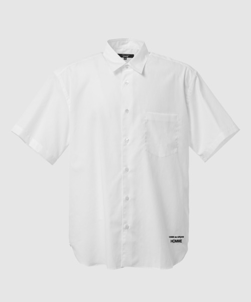 COMME des GARCONS HOMME LOGO SHORT SLEEVE SHIRT（シャツ/ブラウス