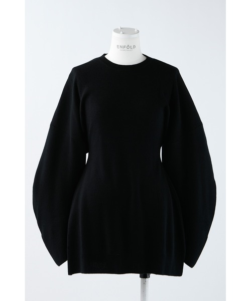 ENFOLD（エンフォルド）の「フィットフレアプルオーバー（ニット