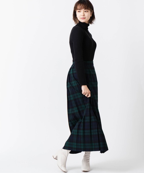 セール】O'Neil of Dublin キルトスカート マキシ 90cm（スカート）｜O
