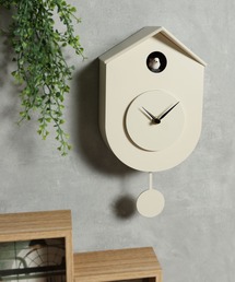 studio CLIP（スタディオクリップ）の「塩まき壁掛け時計[ノラネコ