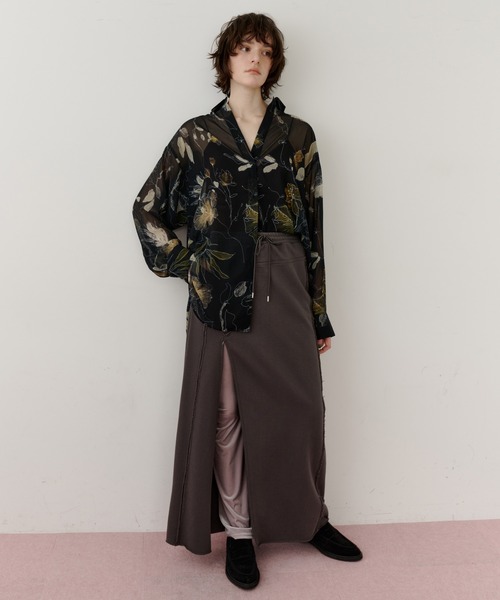 オリジナルvintageフラワープリントリラックスシャツ（シャツ/ブラウス