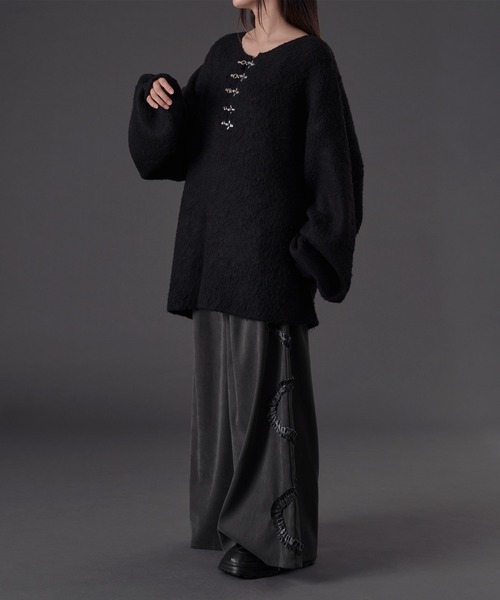 ファイヤーフックボリュームニット（ニット/セーター）｜狐独（コドク