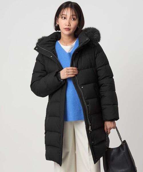 フード ロング ダウン（ダウンジャケット/コート）｜green label