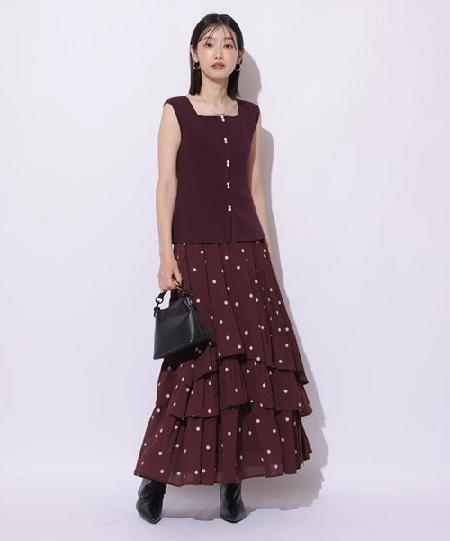 Mystrada（マイストラーダ）の「ランダムティアードスカート（スカート