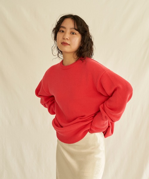 ENOF（イナフ）の「cotton cashmere knit（ニット/セーター）」 - WEAR