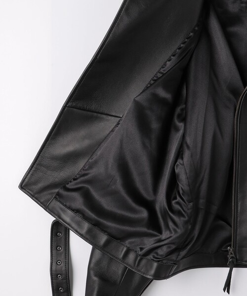 セール】＜monkey time＞ シープ レザー オーバーサイズ ダブル