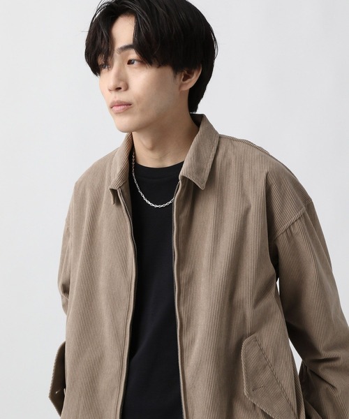 セール】クリーンコーデュロイ/ショートブルゾン/CLEAN MODE/589489